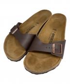 BIRKENSTOCKビルケンシュトック）の古着「Madrid ストラップサンダル」｜ブラウン(DARK BROWN)