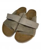 BIRKENSTOCKビルケンシュトック）の古着「KYOTO ベルクロサンダル」｜ベージュ(DARK TEAL)