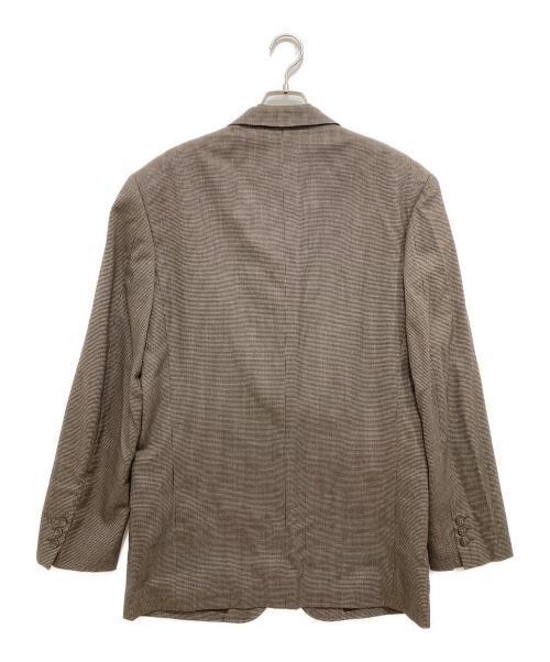 YOHJI YAMAMOTO（ヨウジヤマモト）YOHJI YAMAMOTO (ヨウジヤマモト) D'URBAN (ダーバン) A.A.R (アール) 3Pセットアップスーツ ブラウン サイズ:XLの古着・服飾アイテム