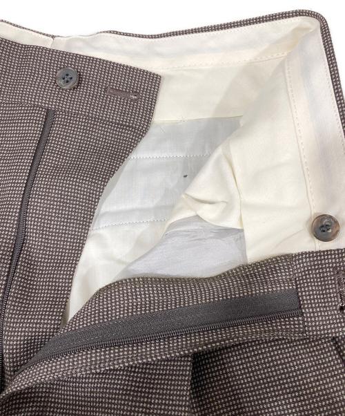 YOHJI YAMAMOTO（ヨウジヤマモト）YOHJI YAMAMOTO (ヨウジヤマモト) D'URBAN (ダーバン) A.A.R (アール) 3Pセットアップスーツ ブラウン サイズ:XLの古着・服飾アイテム