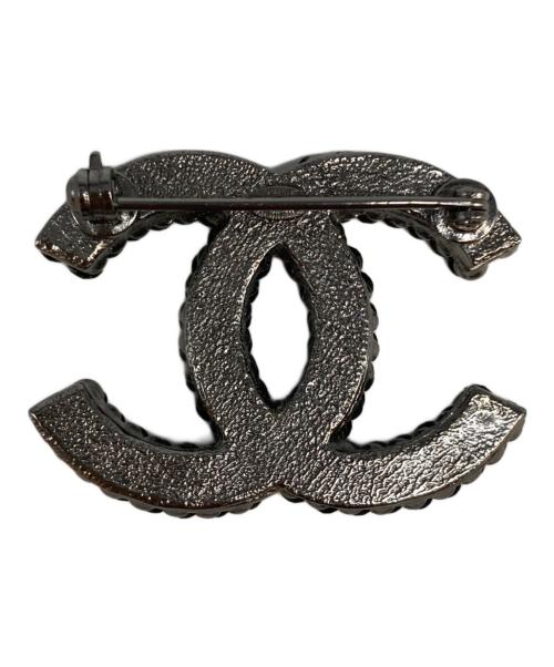 CHANEL（シャネル）CHANEL (シャネル) ココマークブローチ ブラックの古着・服飾アイテム