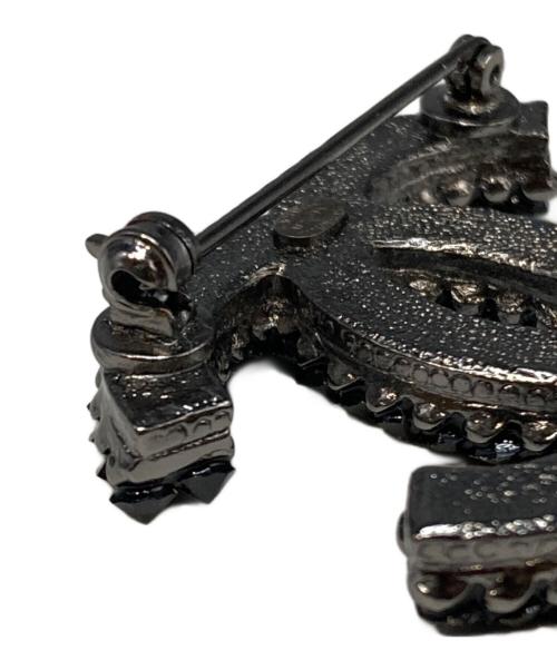 CHANEL（シャネル）CHANEL (シャネル) ココマークブローチ ブラックの古着・服飾アイテム