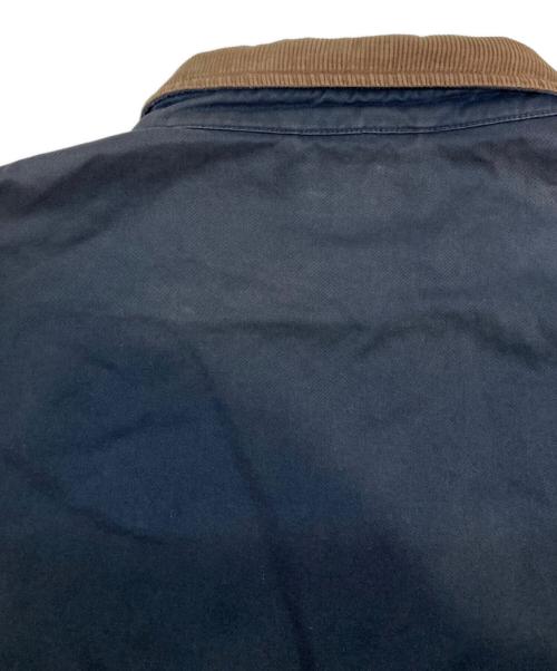 POLO RALPH LAUREN（ポロ・ラルフローレン）POLO RALPH LAUREN (ポロ・ラルフローレン) 襟コーデュロイスイングトップ ネイビー サイズ:XXLの古着・服飾アイテム