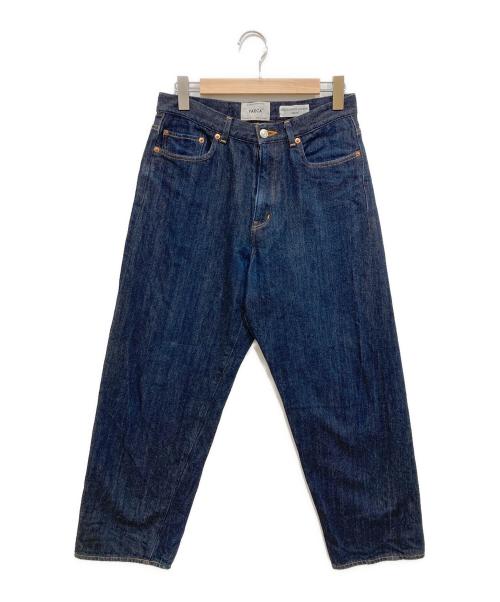 YAECA（ヤエカ）YAECA (ヤエカ) ワイドストレートデニム インディゴ サイズ:SIZE 81cm (W32)の古着・服飾アイテム