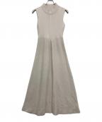 L'Orロル）の古着「ニットワンピース」｜ベージュ