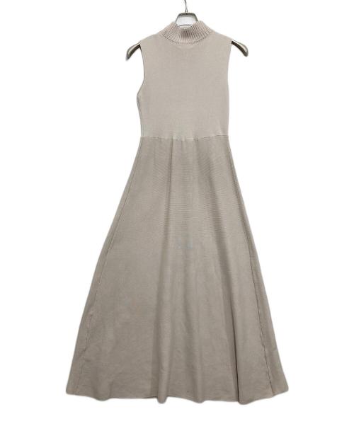 L'Or（ロル）L'Or (ロル) ニットワンピース ベージュ サイズ:Fの古着・服飾アイテム