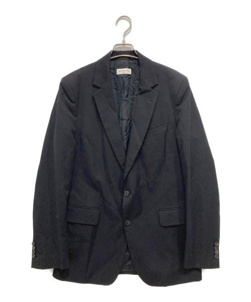 DRIES VAN NOTEN（ドリスヴァンノッテン）DRIES VAN NOTEN (ドリスヴァンノッテン) テーラードジャケット ブラック サイズ:48(L)の古着・服飾アイテム