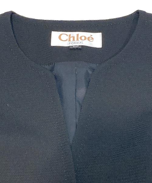 Chloe formal（クロエ フォーマル）Chloe formal (クロエ フォーマル) フォーマルセットアップワンピース ブラック サイズ:9AR(M)の古着・服飾アイテム