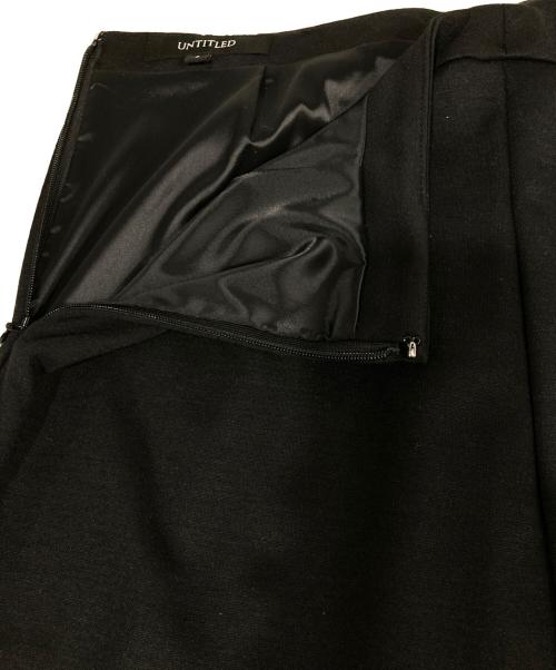 UNTITLED（アンタイトル）UNTITLED (アンタイトル) レイナジャージセットアップスーツ ブラック サイズ:M(2)の古着・服飾アイテム