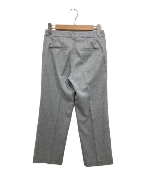 COUP DE CHANCE（クードシャンス）COUP DE CHANCE (クードシャンス) タンブルツイードVノーカラージャケットセットアップ グレー サイズ:36の古着・服飾アイテム