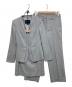 COUP DE CHANCE（クードシャンス）の古着「タンブルツイードVノーカラージャケットセットアップ」｜グレー