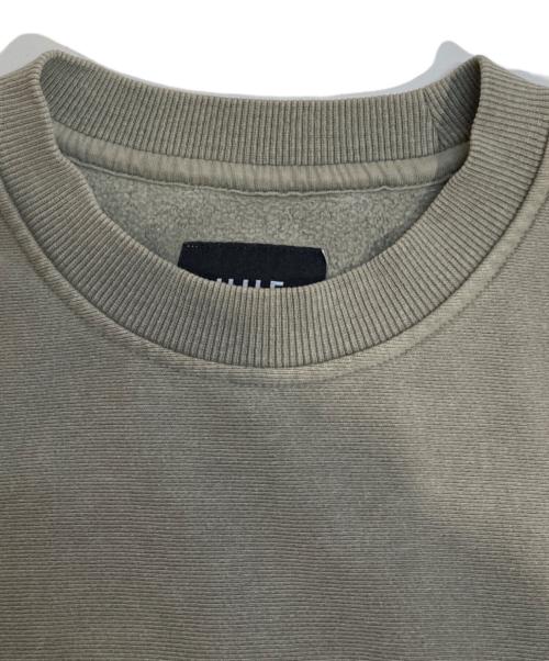 HUF（ハフ）HUF (ハフ) MASON CREWNECK FLEECE オリーブ サイズ:Sの古着・服飾アイテム