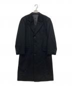 USEDユーズド）の古着「カシミヤチェスターコート」｜ブラック