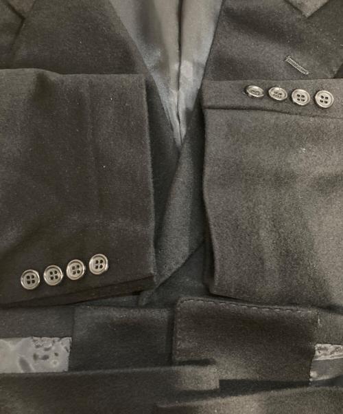 USED（ユーズド）USED (ユーズド) カシミヤチェスターコート ブラック サイズ:Ｍの古着・服飾アイテム