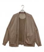 GOLDWINゴールドウイン）の古着「リオプティマムスウェットカーディガン」｜ブラウン