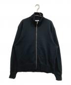 LADY WHITE CO.レディ ホワイト カンパニー）の古着「ZIP SWEAT JACKET」｜ブラック