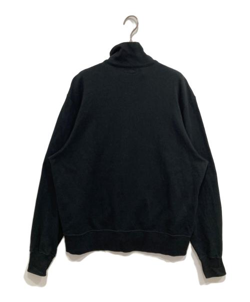 LADY WHITE CO.（レディ ホワイト カンパニー）LADY WHITE CO. (レディ ホワイト カンパニー) ZIP SWEAT JACKET ブラック サイズ:Lの古着・服飾アイテム