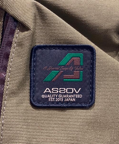 ASSOV（アッソブ）ASSOV (アッソブ) STANDARD SERIES TOTE SHOULDER カーキの古着・服飾アイテム