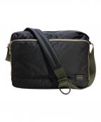 PORTERポーター）の古着「OFFICER BAG/オフィサーバッグ」｜ブラック