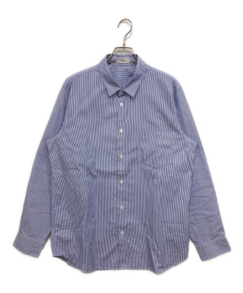ATON（エイトン）ATON (エイトン) GIZA BROAD STANDARD SHIRTS ブルー サイズ:M(04)の古着・服飾アイテム