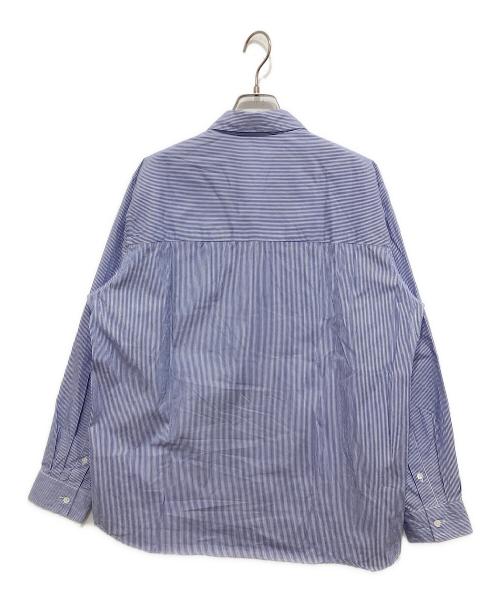 ATON（エイトン）ATON (エイトン) GIZA BROAD STANDARD SHIRTS ブルー サイズ:M(04)の古着・服飾アイテム