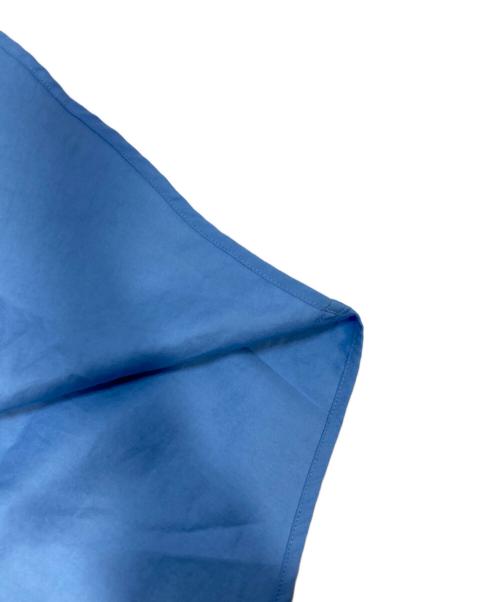 AURALEE（オーラリー）AURALEE (オーラリー) WASHED FINX TWILL BIG HALF SLEEVED SHIRT スカイブルー サイズ:L(4)の古着・服飾アイテム