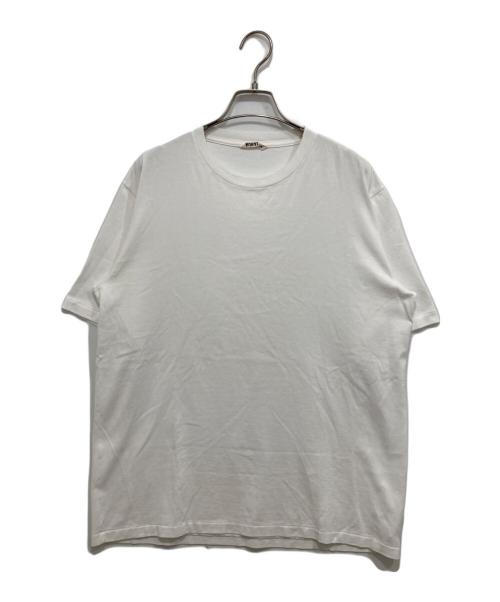 AURALEE（オーラリー）AURALEE (オーラリー) LUSTER PLAITING TEE ホワイト サイズ:L(4)の古着・服飾アイテム
