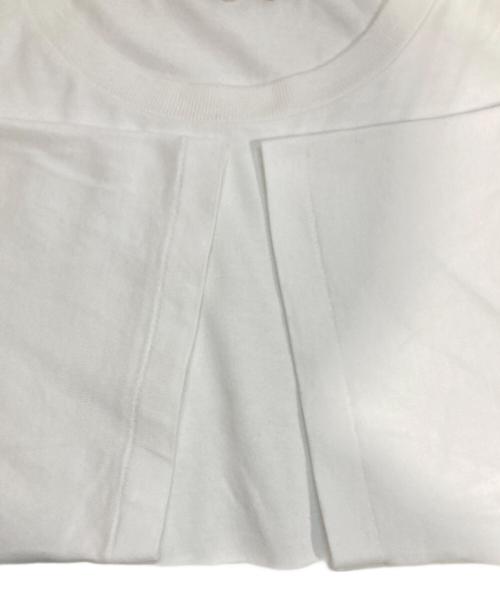 AURALEE（オーラリー）AURALEE (オーラリー) LUSTER PLAITING TEE ホワイト サイズ:L(4)の古着・服飾アイテム