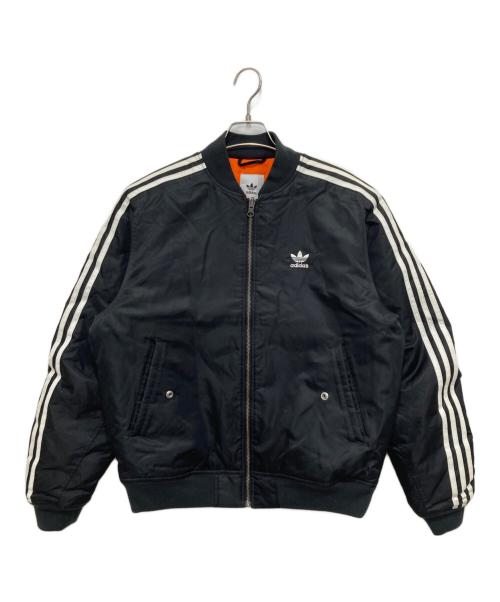 adidas（アディダス）adidas (アディダス) BOMBER PADDED JKT ORIGINALS ブラック サイズ:Lの古着・服飾アイテム
