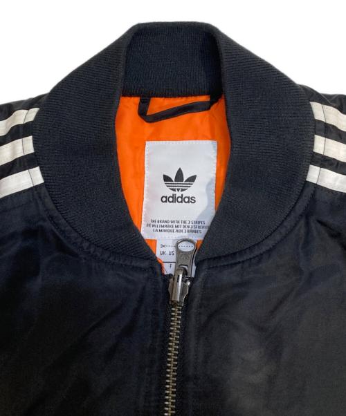 adidas（アディダス）adidas (アディダス) BOMBER PADDED JKT ORIGINALS ブラック サイズ:Lの古着・服飾アイテム