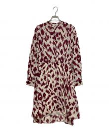 ISABEL MARANT ETOILE（イザベルマランエトワール）の古着「総柄シルクワンピース」｜パープル