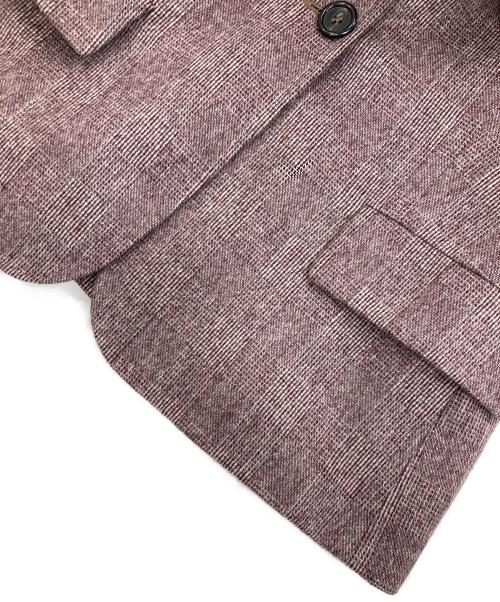 MaxMara（マックスマーラ）MaxMara (マックスマーラ) セットアップスーツ ピンク/ブラウン サイズ:42の古着・服飾アイテム