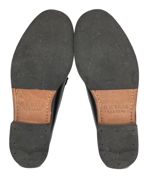 G.H.BASS（ジーエイチバス）G.H.BASS (ジーエイチバス) LARSON VENETIAN WEEJUNS LOAFER ブラック サイズ:27cm（US9）の古着・服飾アイテム