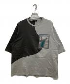 PORTVELポートヴェル）の古着「WELDER POCKET TEE S/S」｜グレー