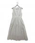 Audire（アウディーレ）の古着「Flower broidery Lace Dress」｜ホワイト