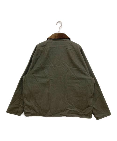 Barbour（バブアー）Barbour (バブアー) BORROWDALE/ウールショートブルゾン カーキ サイズ:L (40)の古着・服飾アイテム