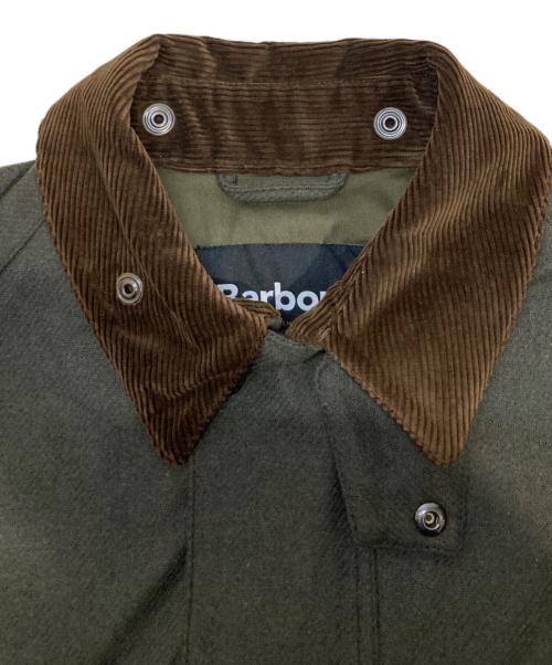 Barbour（バブアー）Barbour (バブアー) BORROWDALE/ウールショートブルゾン カーキ サイズ:L (40)の古着・服飾アイテム