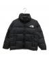 THE NORTH FACE（ザ ノース フェイス）の古着「ショートヌプシダウンジャケット」｜ブラック