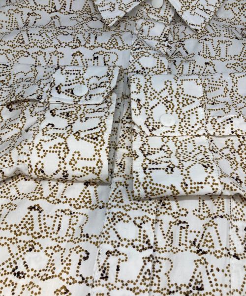 MaxMara（マックスマーラ）MaxMara (マックスマーラ) Monogram Shirt Minidress ホワイト サイズ:不明の古着・服飾アイテム