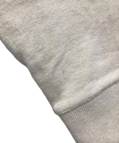 maison kitsune（メゾンキツネ）MAISON KITSUNE (メゾンキツネ) テープデザインスウェット ベージュ サイズ:Sの古着・服飾アイテム