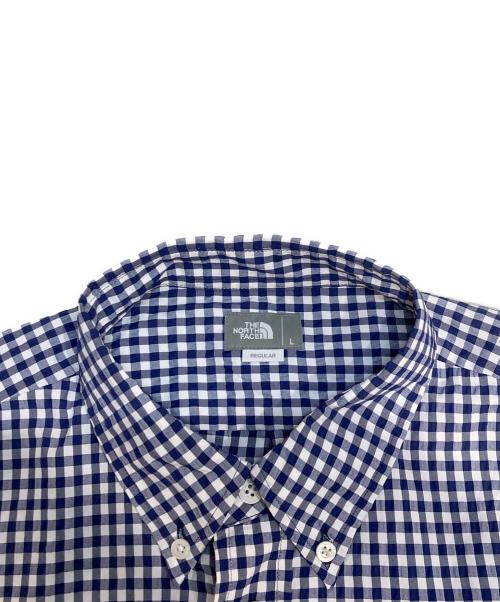 THE NORTH FACE（ザ ノース フェイス）THE NORTH FACE (ザ ノース フェイス) ヒデンバリーシャツ ブルー サイズ:Lの古着・服飾アイテム