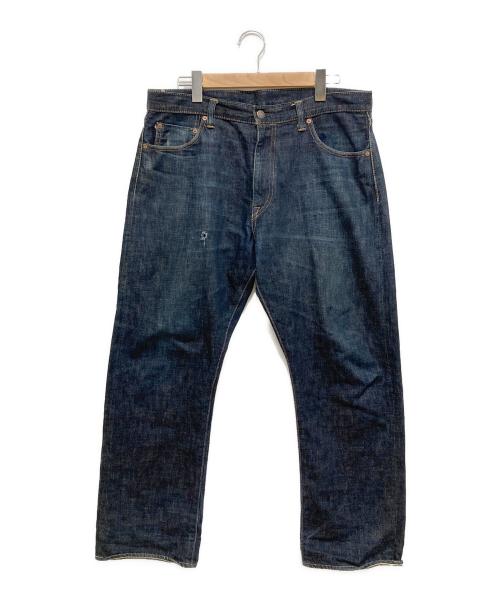 MOMOTARO JEANS（桃太郎ジーンズ）MOMOTARO JEANS (桃太郎ジーンズ) 銅丹特濃スリムテーパードジッパーフライ インディゴ サイズ:91cm (W36)の古着・服飾アイテム
