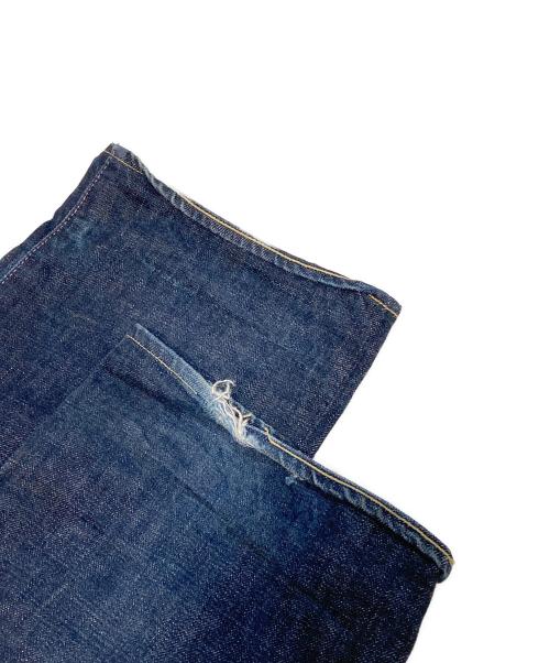 MOMOTARO JEANS（桃太郎ジーンズ）MOMOTARO JEANS (桃太郎ジーンズ) 銅丹特濃スリムテーパードジッパーフライ インディゴ サイズ:91cm (W36)の古着・服飾アイテム