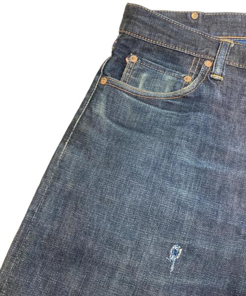 MOMOTARO JEANS（桃太郎ジーンズ）MOMOTARO JEANS (桃太郎ジーンズ) 銅丹特濃スリムテーパードジッパーフライ インディゴ サイズ:91cm (W36)の古着・服飾アイテム