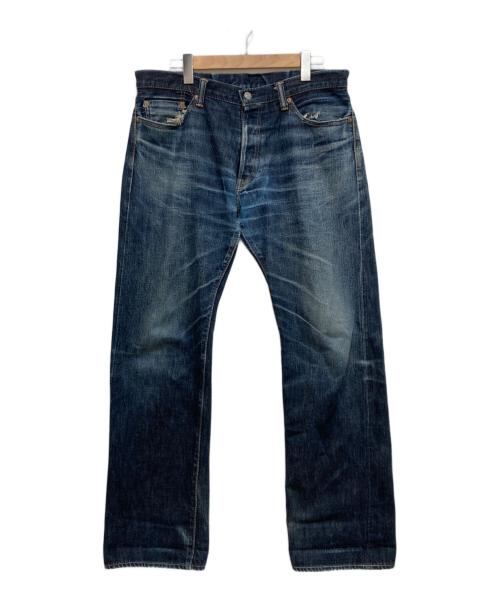 MOMOTARO JEANS（桃太郎ジーンズ）MOMOTARO JEANS (桃太郎ジーンズ) 特濃インディゴデニムパンツ インディゴ サイズ:91cm (W36)の古着・服飾アイテム