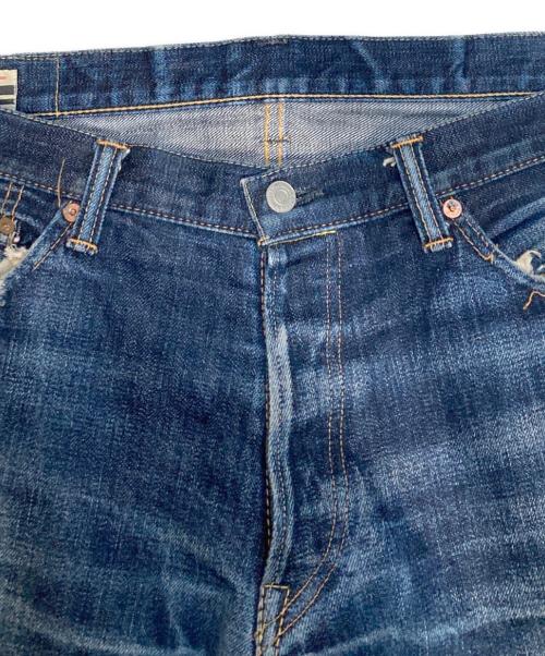 MOMOTARO JEANS（桃太郎ジーンズ）MOMOTARO JEANS (桃太郎ジーンズ) 特濃インディゴデニムパンツ インディゴ サイズ:91cm (W36)の古着・服飾アイテム