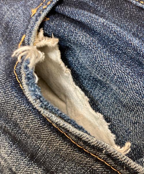 MOMOTARO JEANS（桃太郎ジーンズ）MOMOTARO JEANS (桃太郎ジーンズ) 特濃インディゴデニムパンツ インディゴ サイズ:91cm (W36)の古着・服飾アイテム