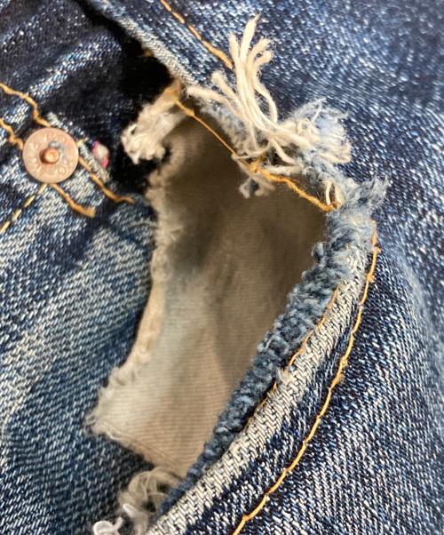 MOMOTARO JEANS（桃太郎ジーンズ）MOMOTARO JEANS (桃太郎ジーンズ) 特濃インディゴデニムパンツ インディゴ サイズ:91cm (W36)の古着・服飾アイテム