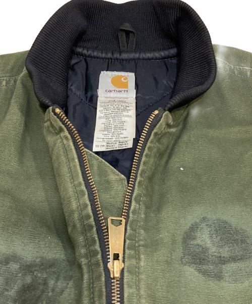 CarHartt（カーハート）CarHartt (カーハート) ダック地中綿ベスト モスグリーン サイズ:Mの古着・服飾アイテム