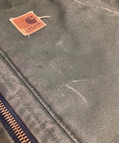 CarHartt（カーハート）CarHartt (カーハート) ダック地中綿ベスト モスグリーン サイズ:Mの古着・服飾アイテム